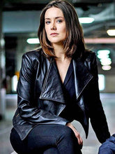 The Blacklist Megan Boone Leather Jackett