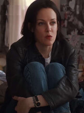 Rebecca Godfrey Under the Bridge Black Leather Jacket