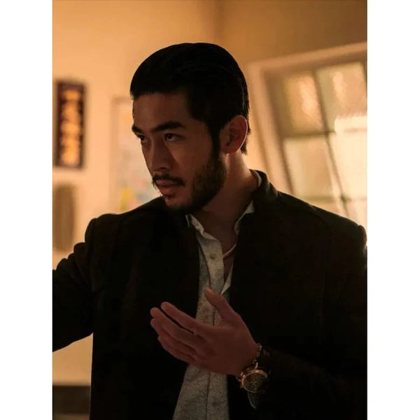 Charles Sun The Brothers Sun S01 Black Blazer