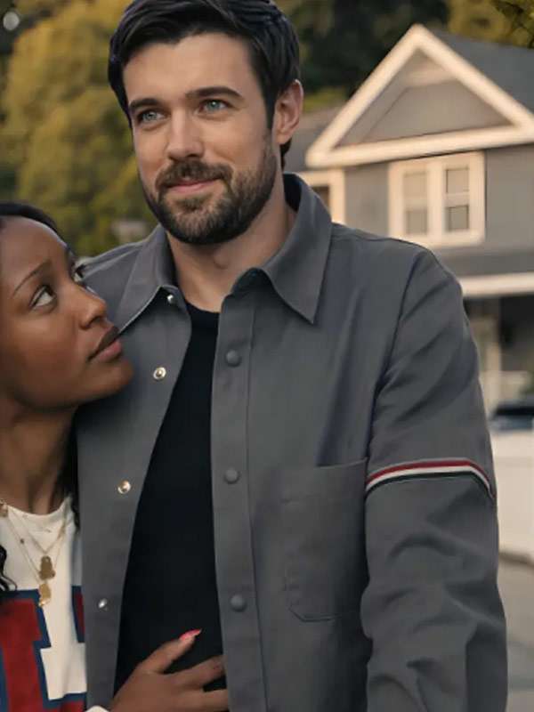 The Burbs S01 Jack Whitehall Grey Jacket