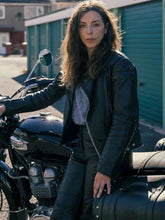 Linda The Change Black Leather Jacket