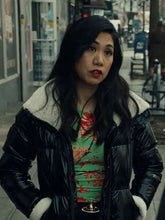 Melody ‘Mel’ Bayani The Equalizer Black Puffer Jacket