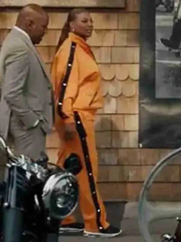 The Equalizer S03 Queen Latifah Orange Tracksuit