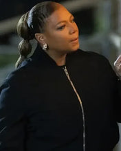 The Equalizer S04 Queen Latifah Blue Bomber Jacket