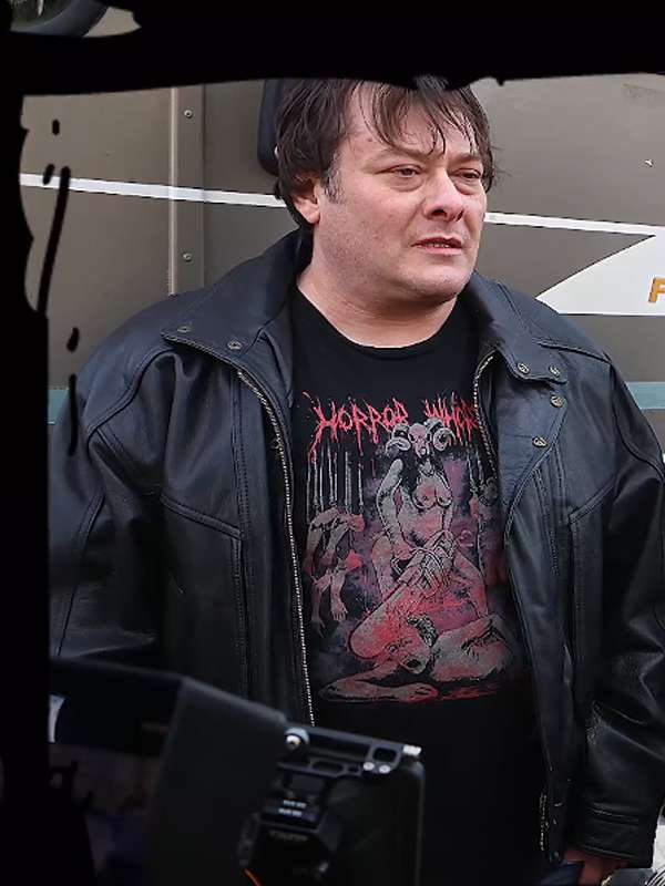 The Forest Hills Edward Furlong Black Leather Jacket