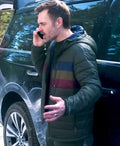 The Four Seasons S01 Will Forte Puffer Hooded Jacket