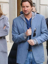 Luke Wilson The Goldfinch Blue Cotton Blazer