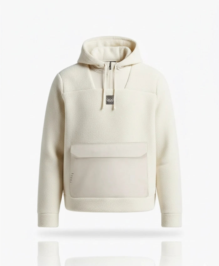 Olympic Micro Fleece Quarter Zip Hoodie