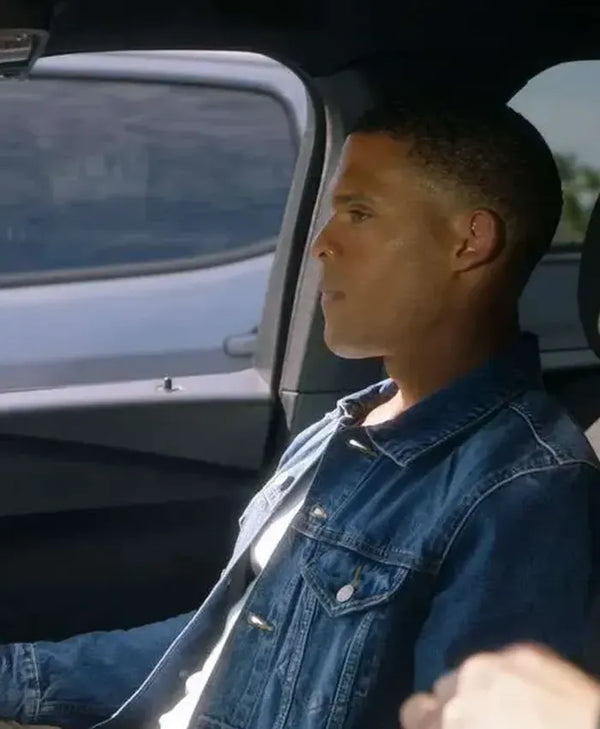 Deric Augustine The Rookie Blue Denim Jacket