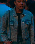 The Sex Lives of College Girls S03 Whitney Distressed Denim Jacket
