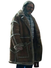 Nick Offerman The Umbrella Academy Shearling Leather Coat