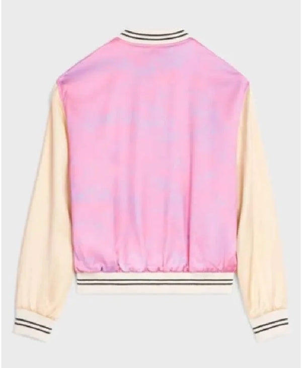 John Legend The Voice S25 Pink Bomber Satin Jacket For Men and Women