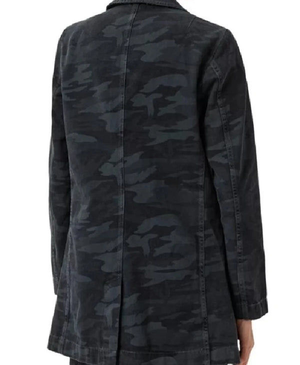 Cait Fairbanks The Young and The Restless Grey and Black Camo Jacket For Women
