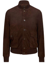 Theo FBI S05 Brown Bomber Leather Jacket