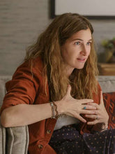 Clare Pierce Tiny Beautiful Things Brown Jacket