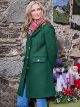 Fiona Gubelmann Tis the Season to Be Irish Green Coat
