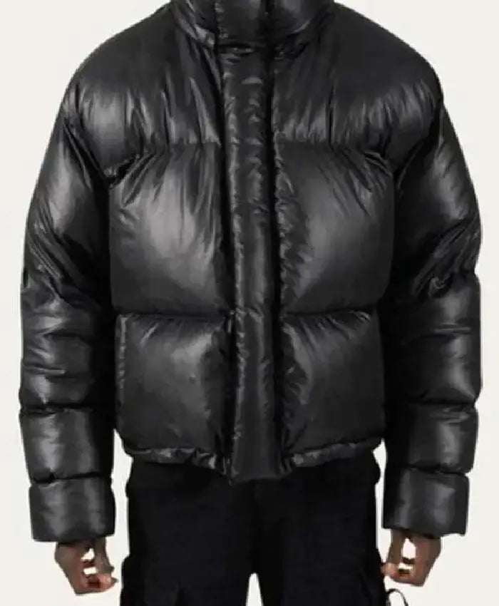 Trendt Vision Black Puffer Jacket