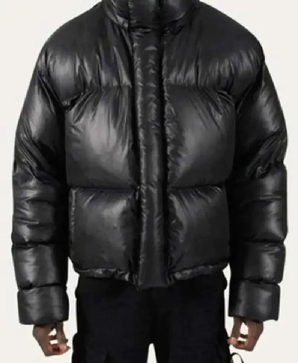 Trendt Vision Black Puffer Jacket