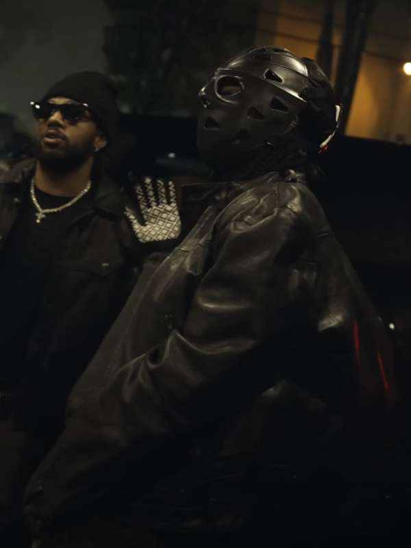 Playboi Carti Type Shit 2024 Black Leather Jacket