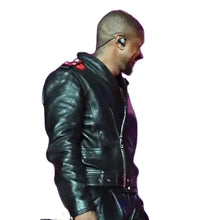 Usher 2024 Hot Black Leather Jacket