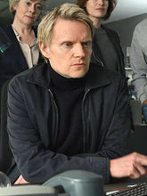 Marc Warren Van der Valk S03 Black Jacket