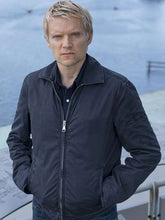 Marc Warren Van der Valk S03 Black Jacket