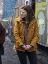 Kirsten Longacre Vigil Yellow Hooded Jacket
