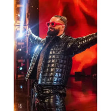 Seth Rollins Black Quilted Jacket