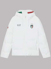 Winter Olympics 2026 Team Italy White Puffer Jacket