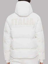 Winter Olympics 2026 Team Italy White Puffer Jacket