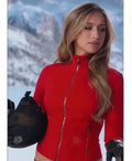 Tate McRae Commercial 2026 Red Jacket