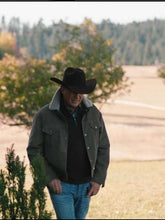 Yellowstone John Dutton Brown Corduroy Jacket