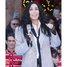 Cher Macy’s Thanksgiving Day Parade Silver Trench Coat