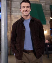 Robert Buckley An Unexpected Valentine Suede Jacket
