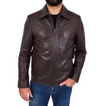 Real Lambskin Classic Leather Jacket | Genuine Leather Biker Jacket men