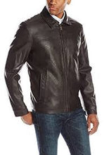 Real Lambskin Classic Leather Jacket | Genuine Leather Biker Jacket men