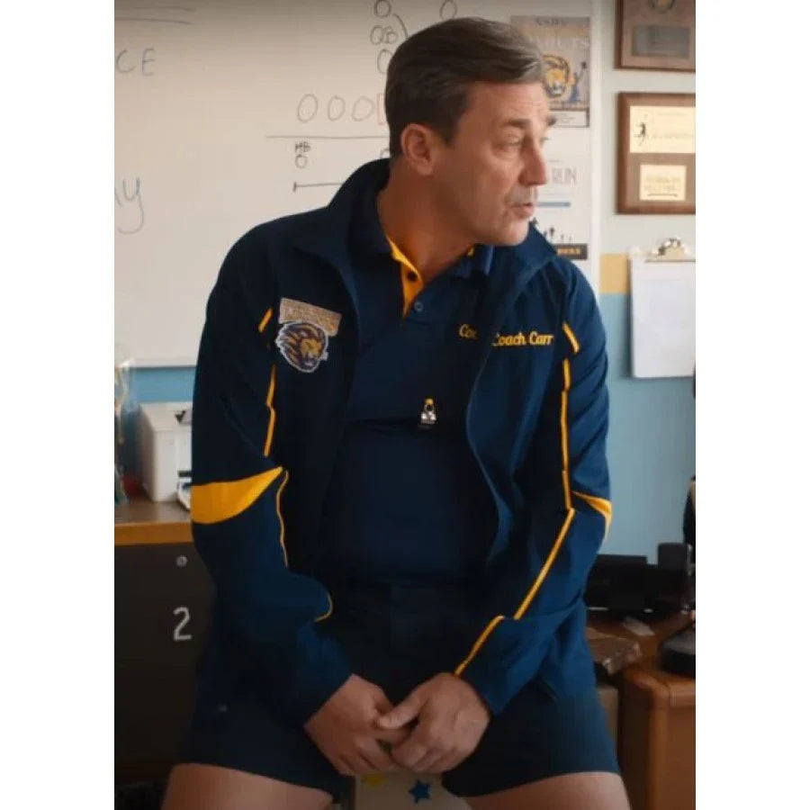 Jon Hamm Mean Girls 2024 Blue Jacket