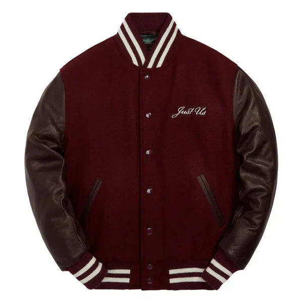 Kith for Golden Bear Maroon Varsity Jacket