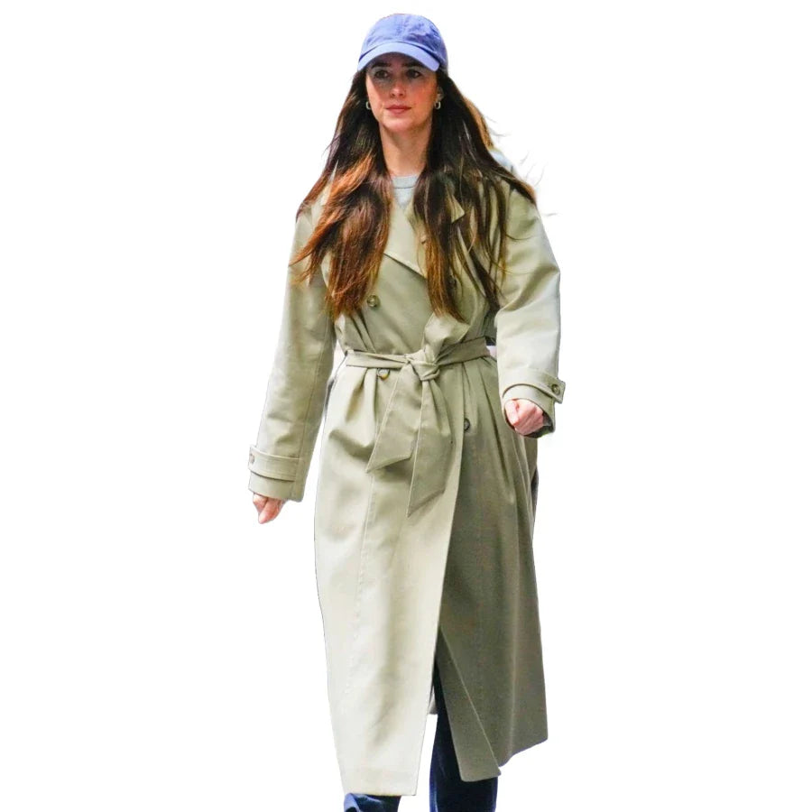 Materialists 2024 Dakota Johnson Coat