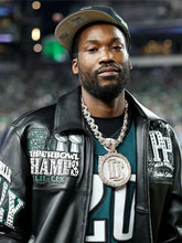 Meek Mill Pelle Pelle Eagles Jacket
