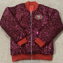 SF 49ers Red Sequins Jacket