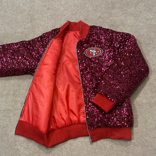 SF 49ers Red Sequins Jacket