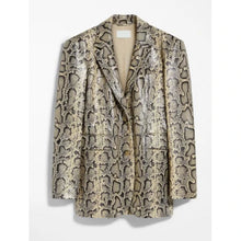 Rene Medusa Deluxe 2023 Snake Print Blazer