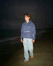 Blue Words of Affirmation Oversized Hoodie