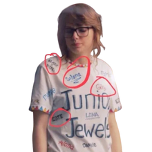 Taylor Swift You Belong with Me Junior Jewels Shirt