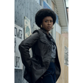 The Big Cigar 2024 Teressa Dixon Leather Jacket