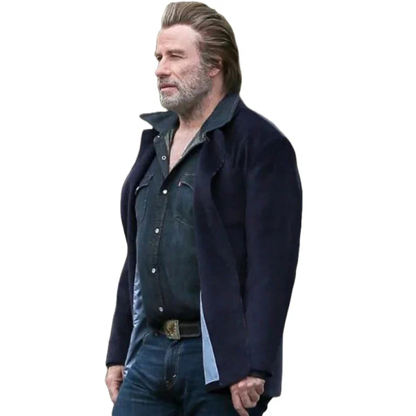 John Travolta The Poison Rose Blue Blazer
