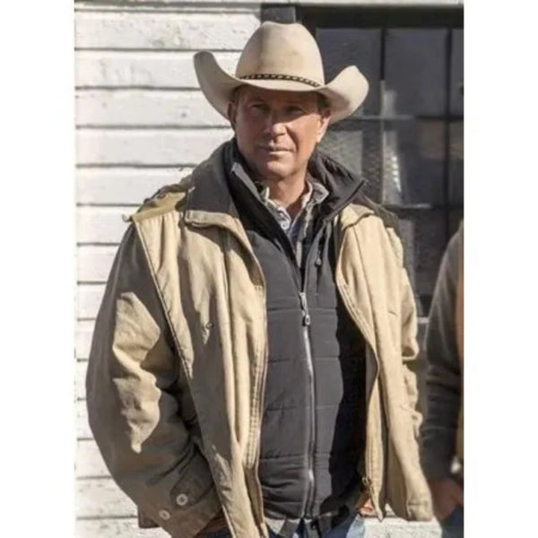 Kevin Costner Yellowstone Western Jacket